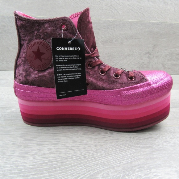 Converse Chuck Taylor Platform HI Miley Cyrus Pink - Picture 3 of 8